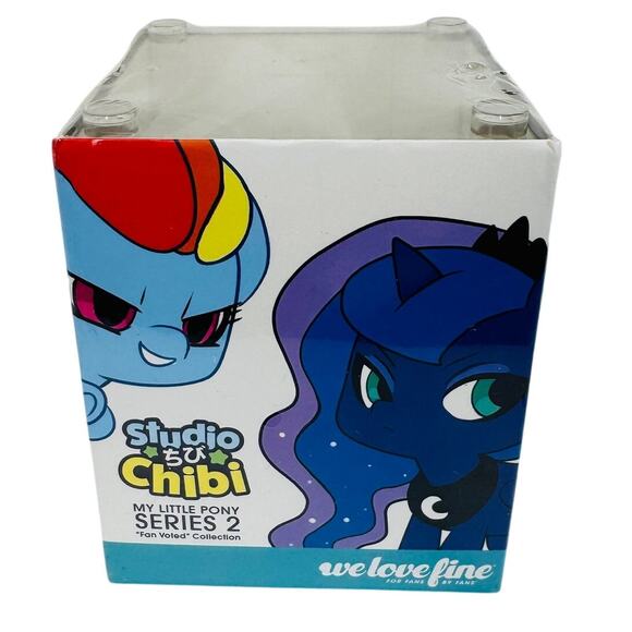 My Little Pony Chibi Vinyl Series 2 Lyra We Love Fine - Picture 1 of 9